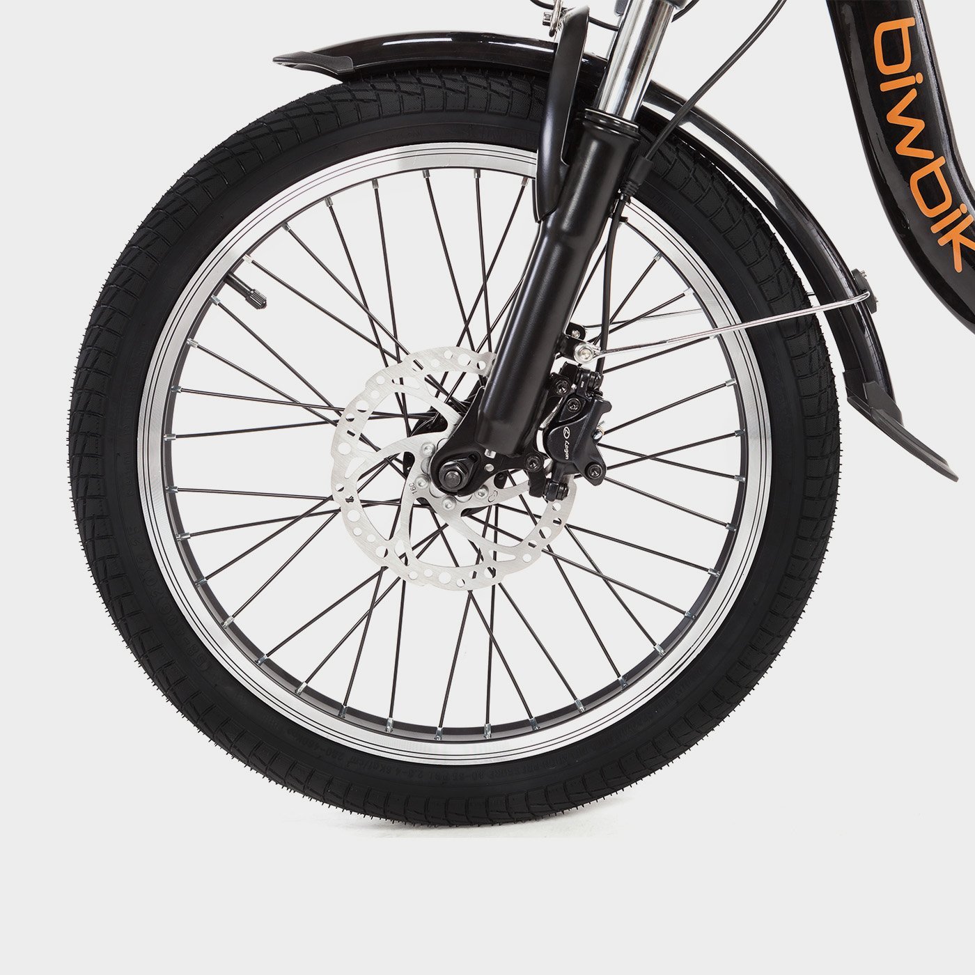 Bicicleta eléctrica plegable Boston black
